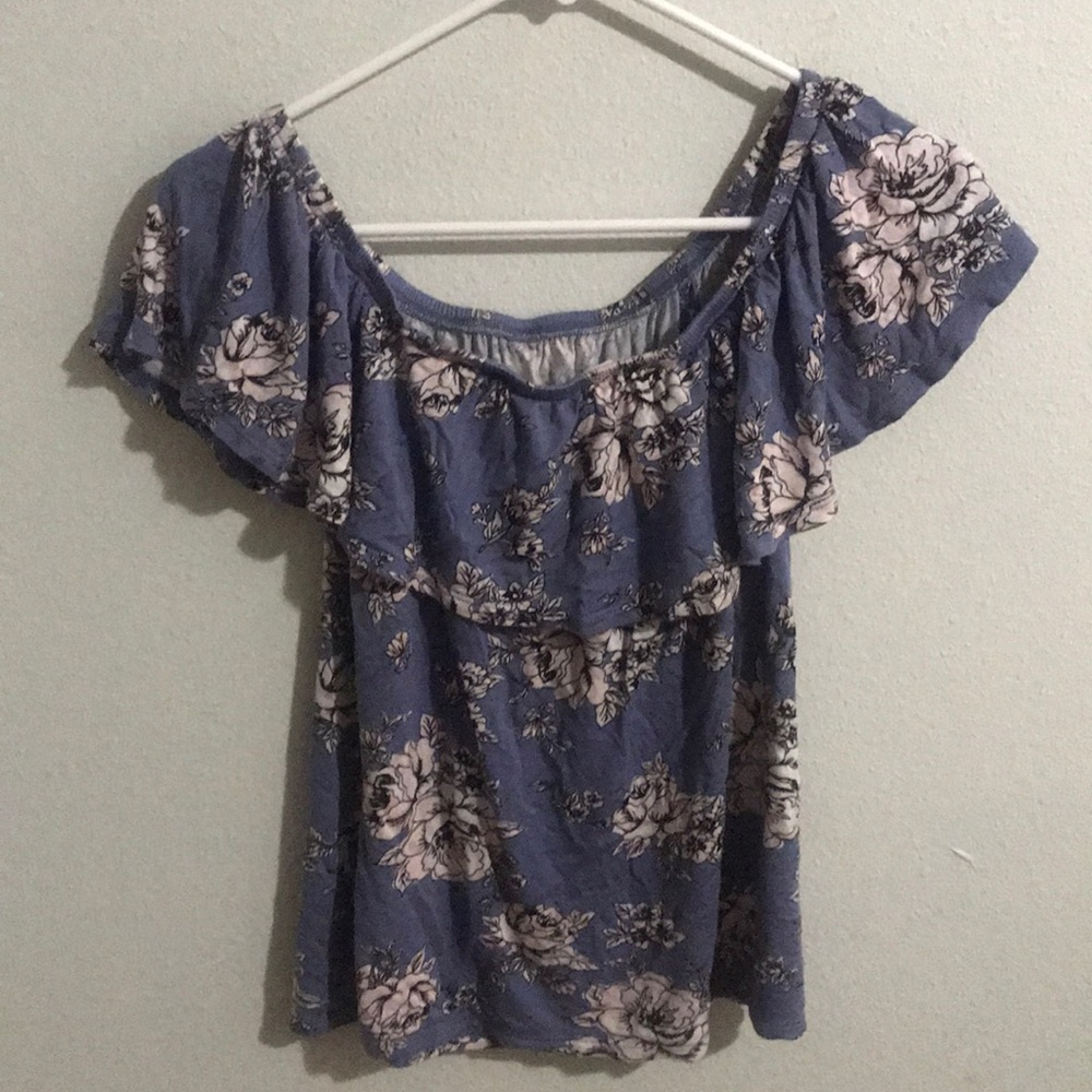 Off the shoulder shirt